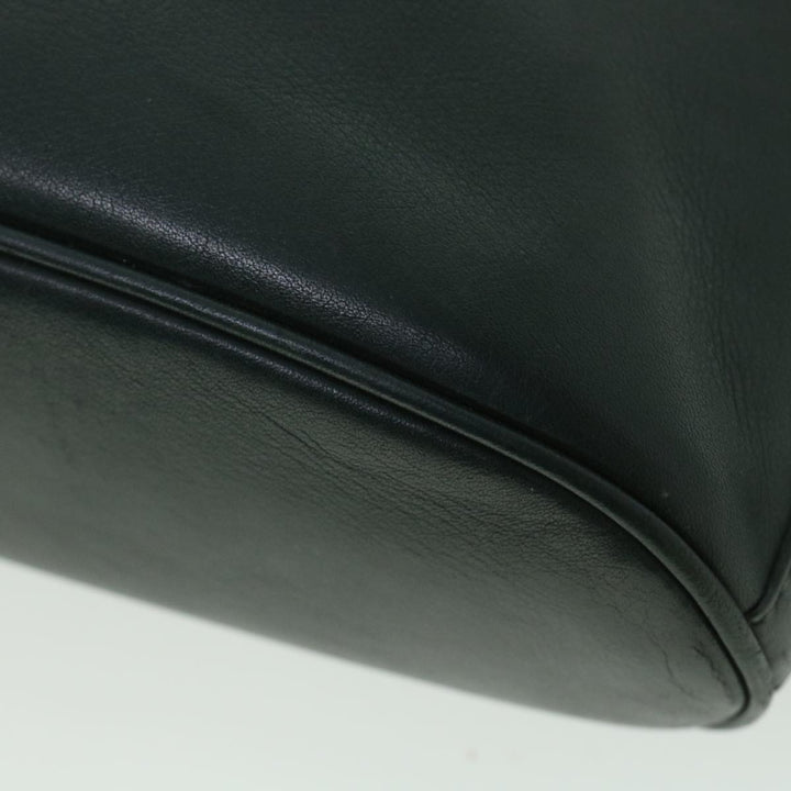 Celine Shoulder Bag Leather Green  ar10370B