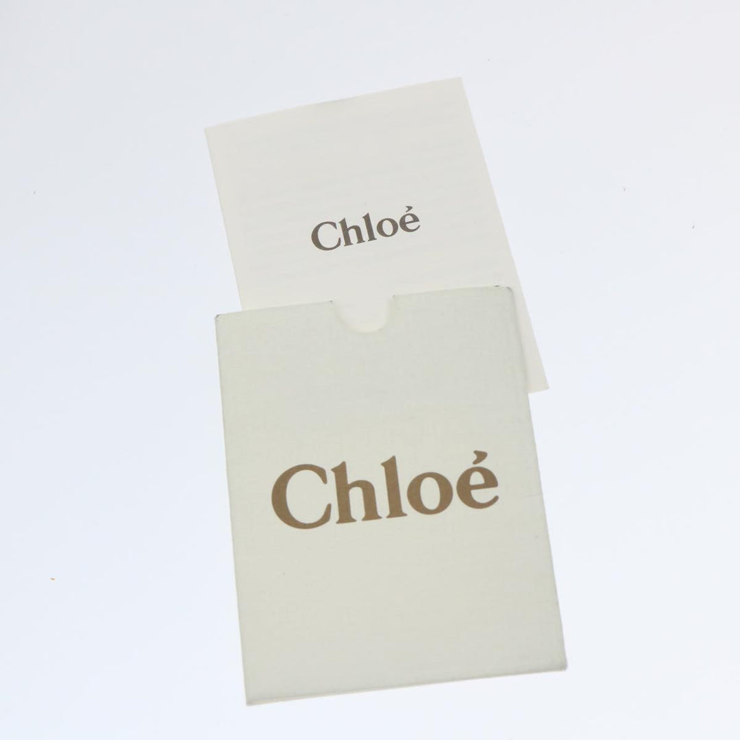 Chloe Paddington Hand Bag Patent leather Brown ar10675