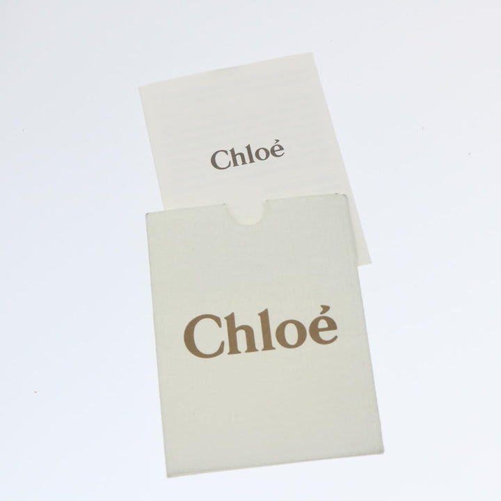Chloe Paddington Hand Bag Patent leather Brown ar10675