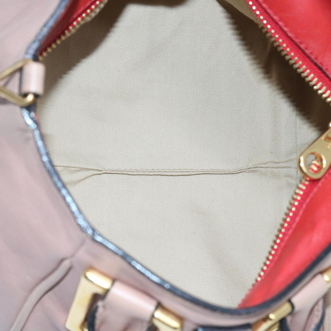 Chloe Etel Hand Bag Leather 2way Pink 04 12 50 65 ar10714