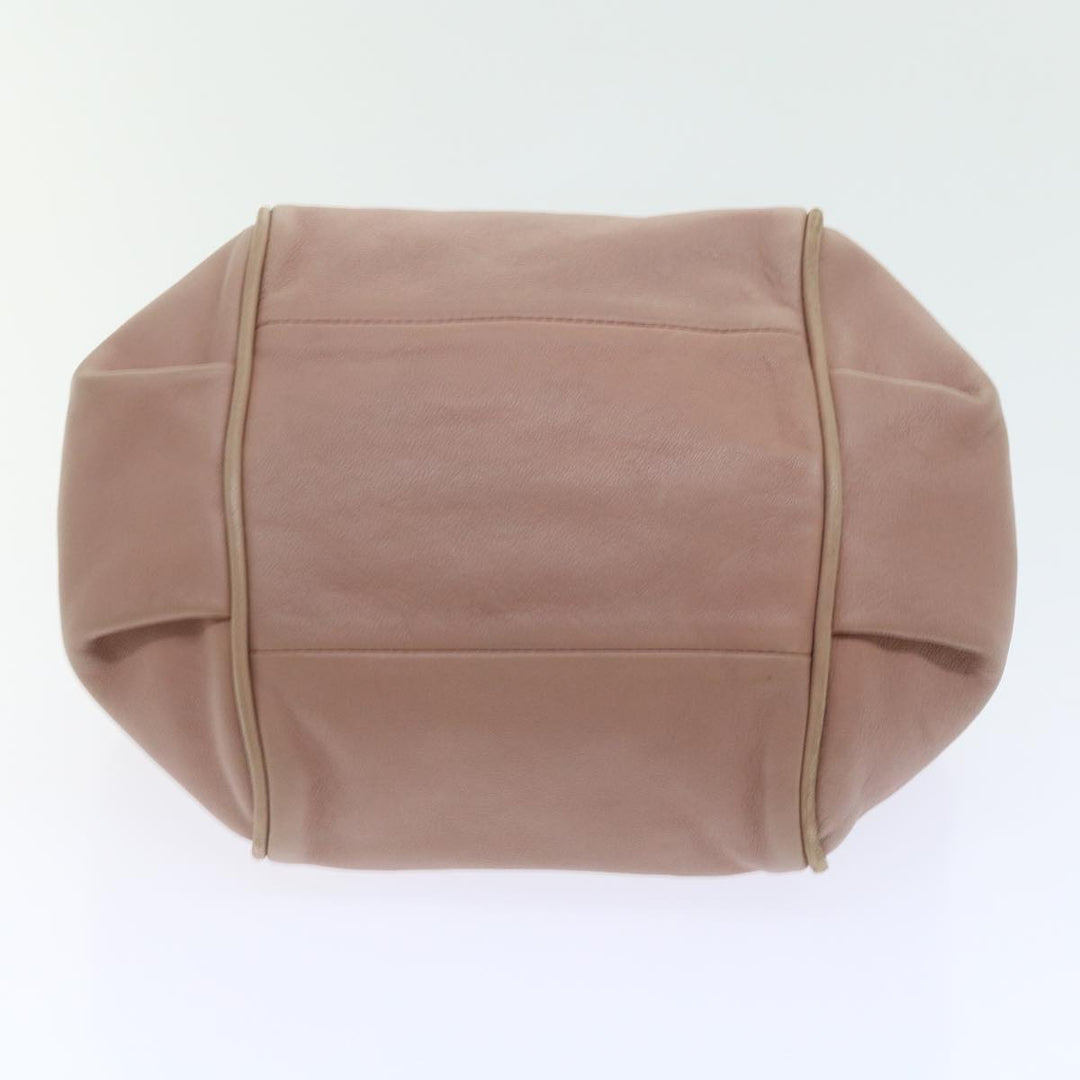 Chloe Etel Hand Bag Leather 2way Pink 04 12 50 65 ar10714