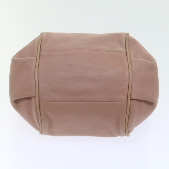 Chloe Etel Hand Bag Leather 2way Pink 04 12 50 65 ar10714