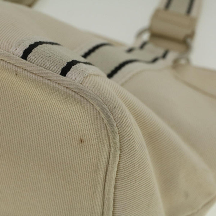 Burberry Blue Label Tote Bag Canvas Beige Auth ar10721