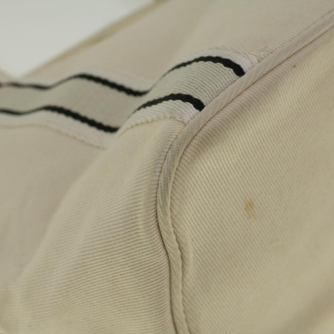 Burberry Blue Label Tote Bag Canvas Beige Auth ar10721