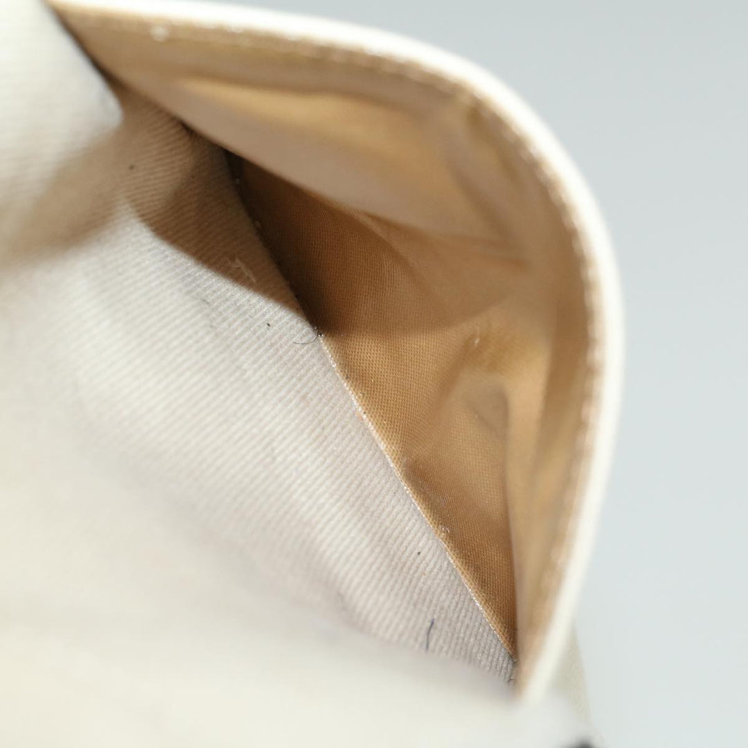 Burberry Blue Label Tote Bag Canvas Beige Auth ar10721