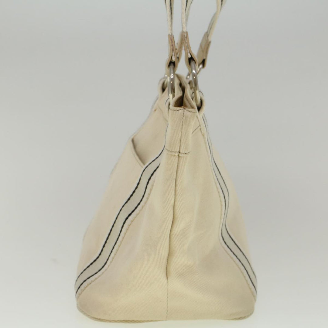 Burberry Blue Label Tote Bag Canvas Beige Auth ar10721