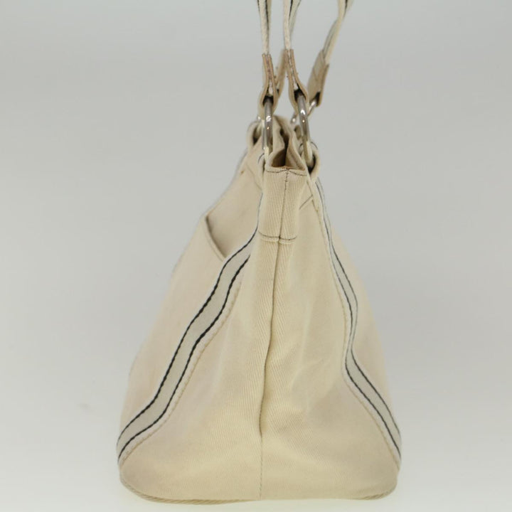 Burberry Blue Label Tote Bag Canvas Beige Auth ar10721