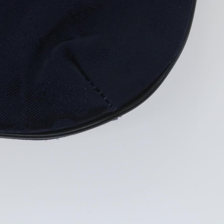 Celine C Macadam Canvas Hand Bag Navy Auth ar10793