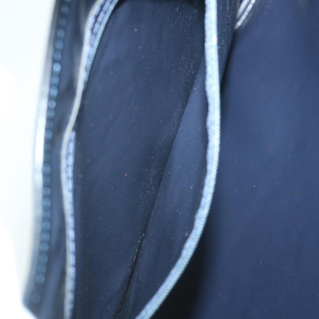 Celine C Macadam Canvas Hand Bag Navy Auth ar10793