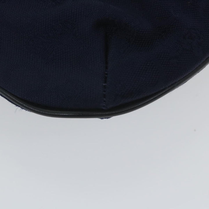 Celine C Macadam Canvas Hand Bag Navy Auth ar10793