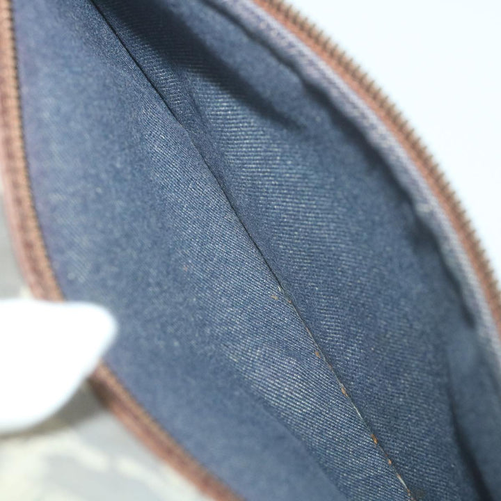 Celine Paris Macadam Canvas Shoulder Bag Blue Auth ar10840B