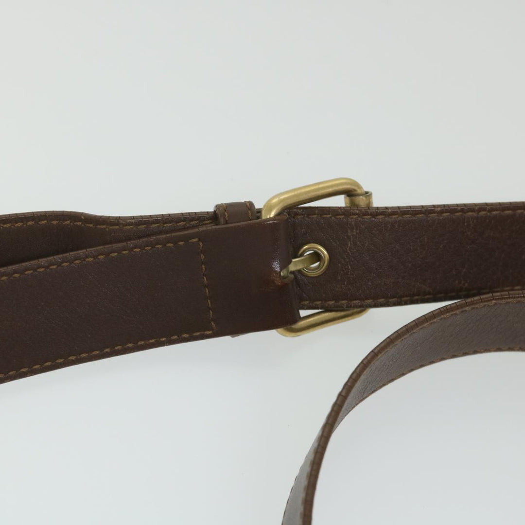 Celine Paris Macadam Canvas Shoulder Bag Blue Auth ar10840B
