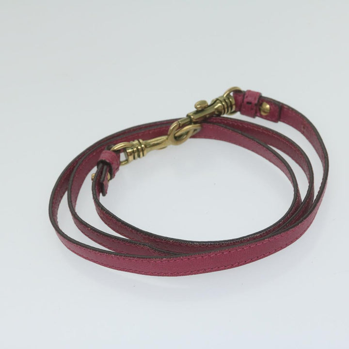 Chloe Shoulder Bag Leather Pink 01 12 51 65 5955 ar11011