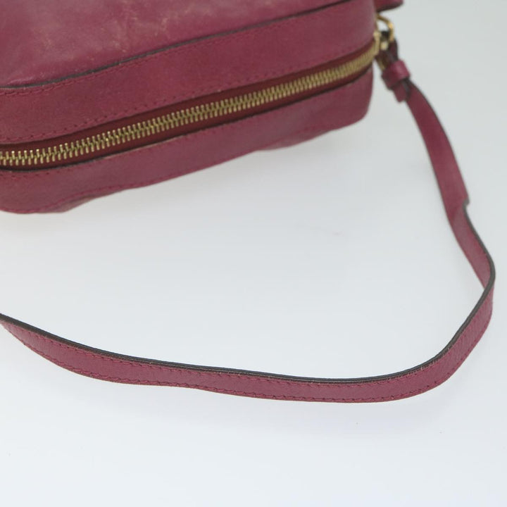 Chloe Shoulder Bag Leather Pink 01 12 51 65 5955 ar11011