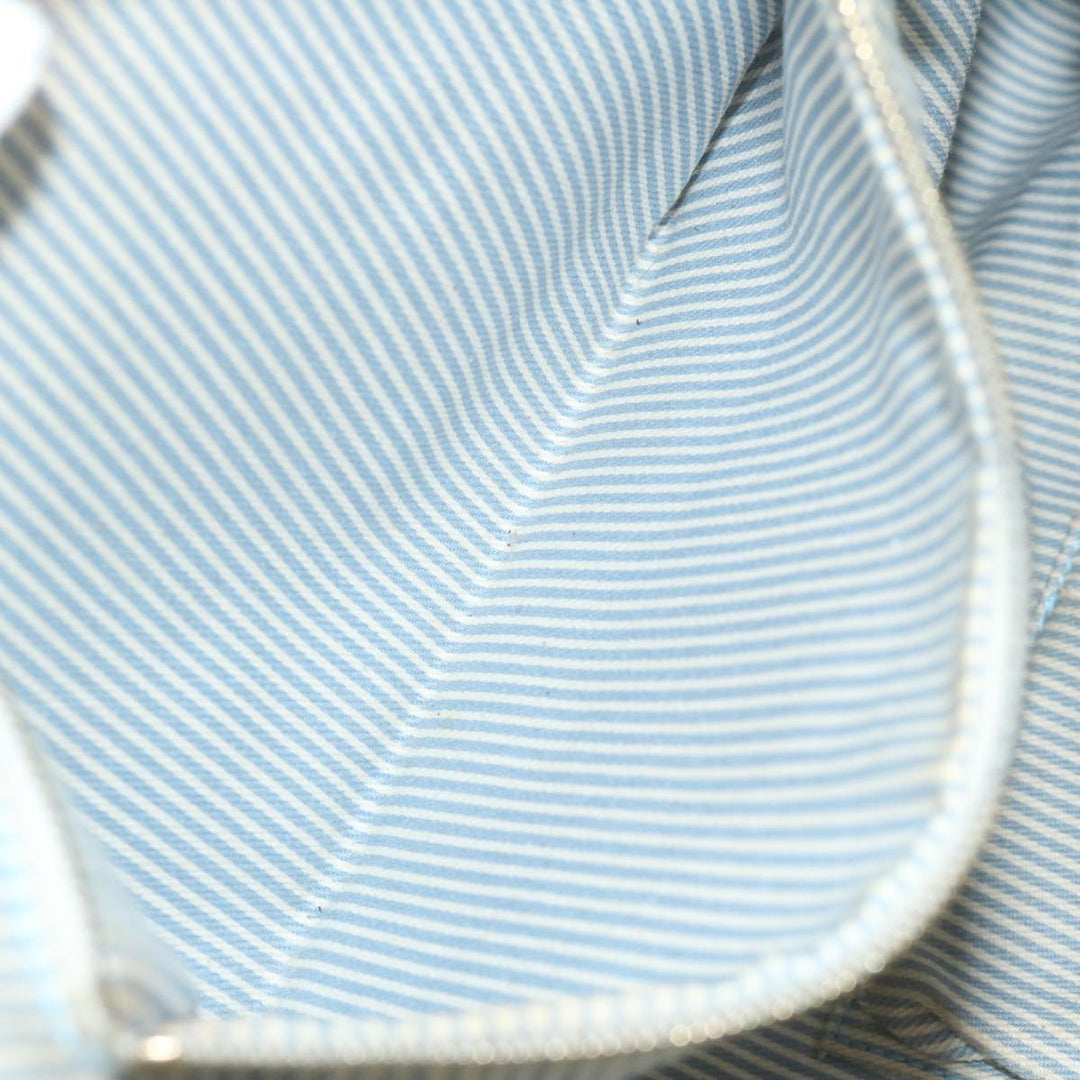 Celine Paris Macadam Canvas Hand Bag Blue  ar11152B