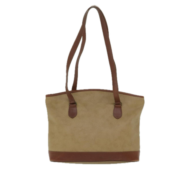 BurberrySs Shoulder Bag PVC Beige Auth ar11499