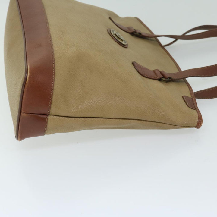 BurberrySs Shoulder Bag PVC Beige Auth ar11499
