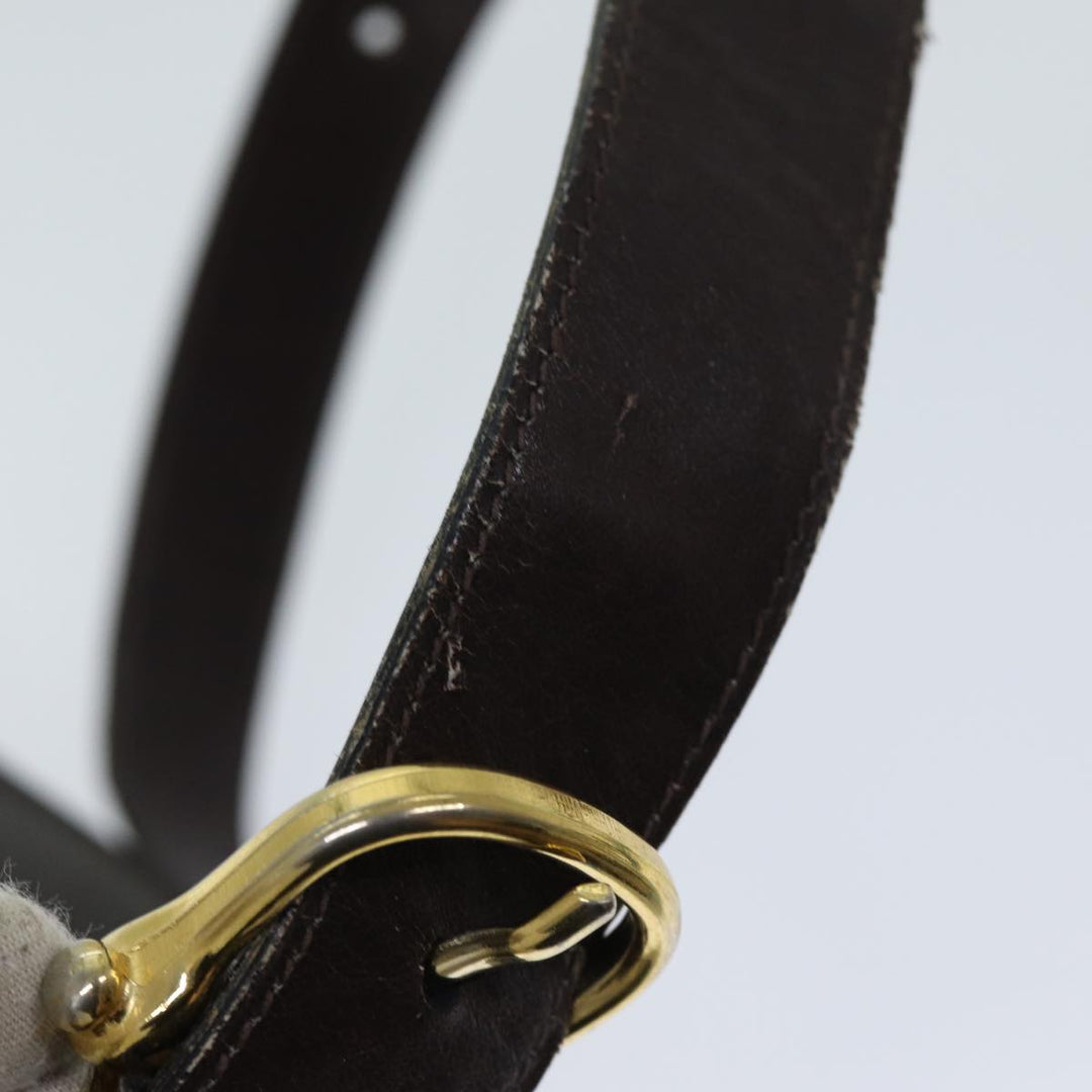 Celine Shoulder Bag Leather Brown  ar11623B