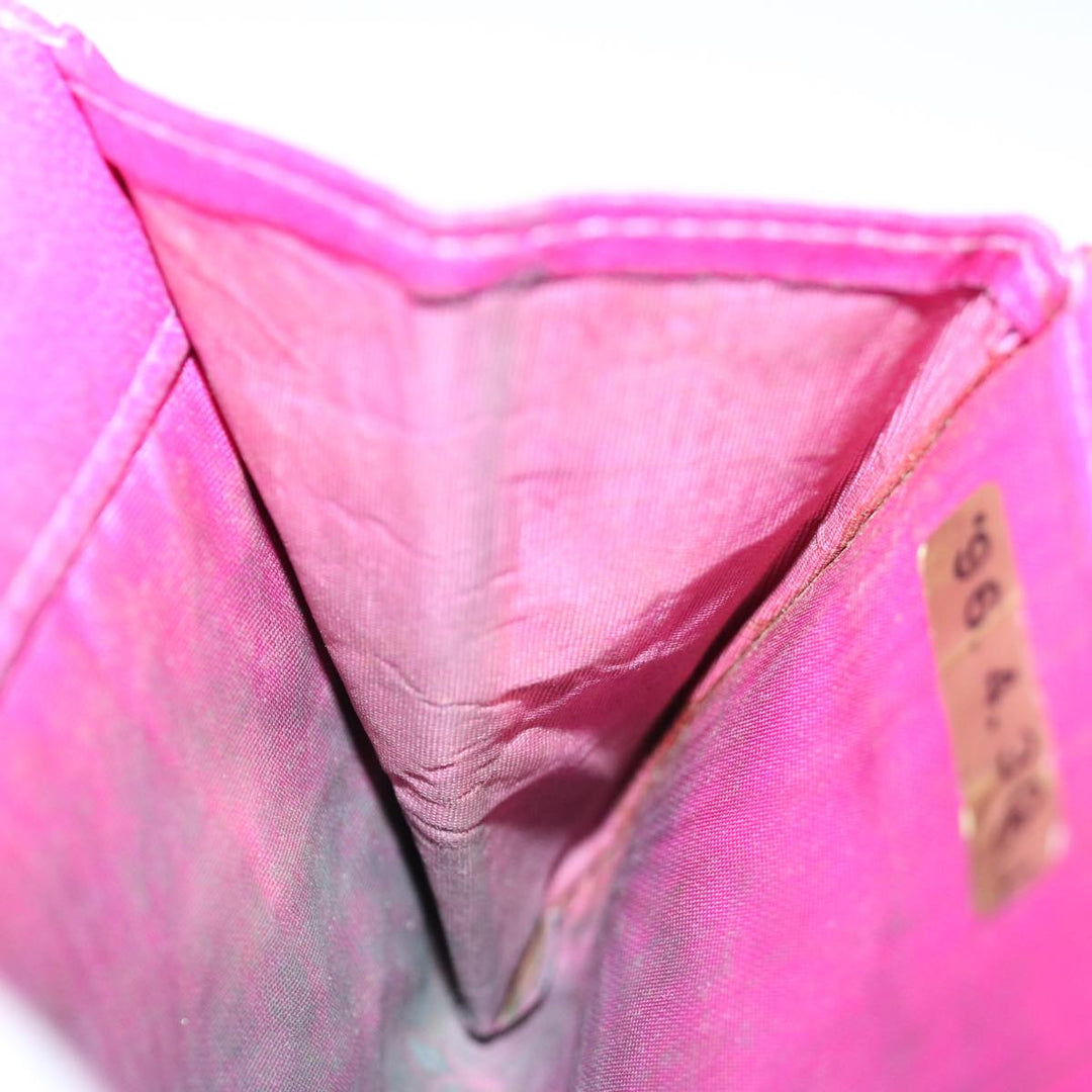 Top Quality Chanel COCO Mark Coin Purse Caviar Skin Pink CC Auth ar11706