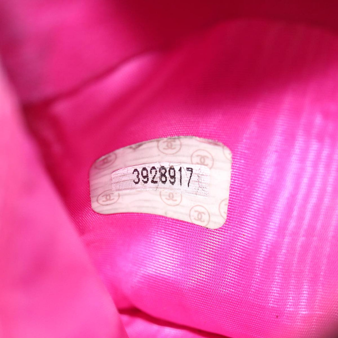Top Quality Chanel COCO Mark Coin Purse Caviar Skin Pink CC Auth ar11706