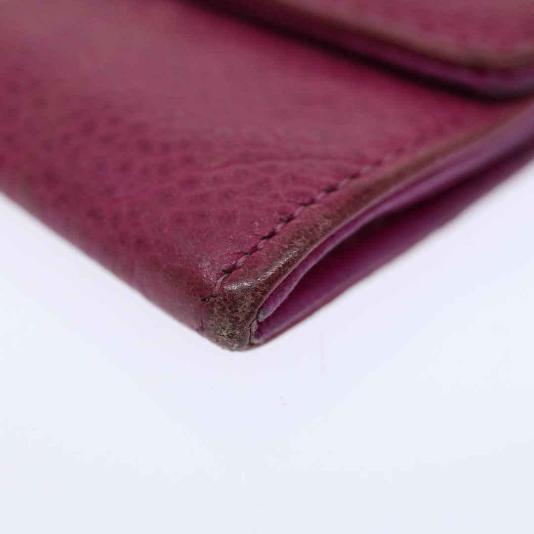 Top Quality Chanel COCO Mark Coin Purse Caviar Skin Pink CC Auth ar11706