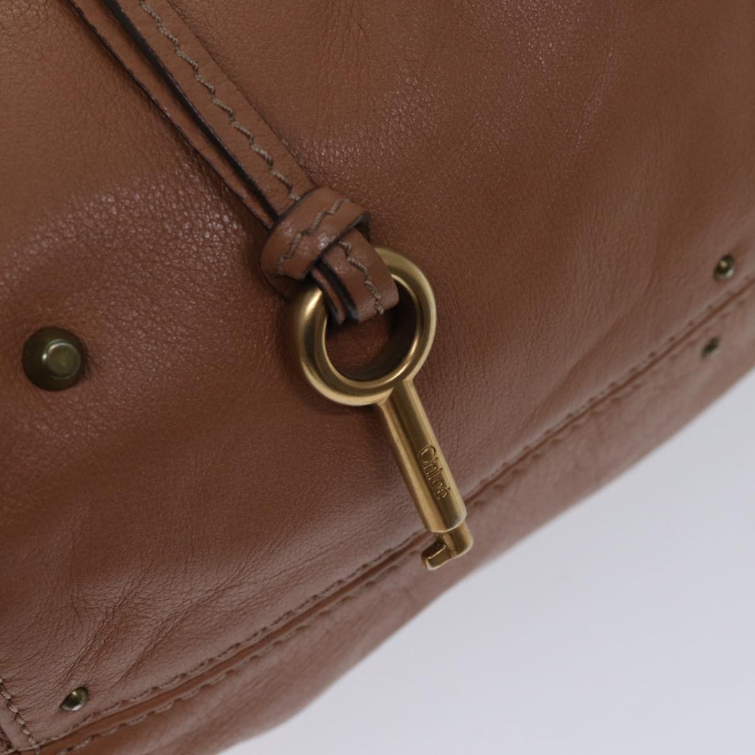 Chloe Paddington Hand Bag Leather Pink ar11748