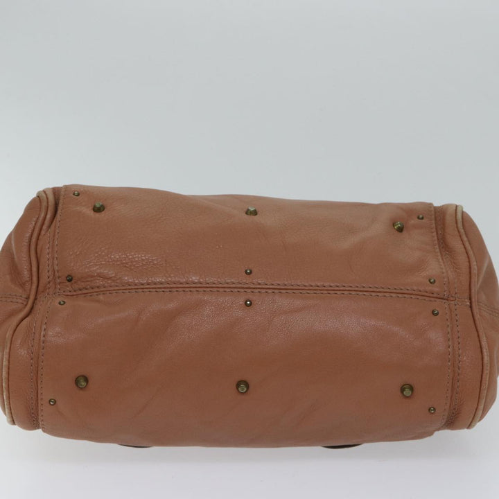 Chloe Paddington Hand Bag Leather Pink ar11748