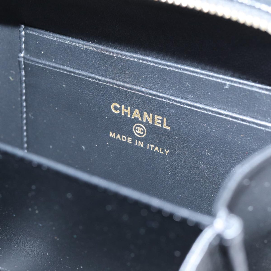 Top Quality Chanel Chain CC Figly Mini Bag Caviar Skin Black A84452 CC Auth ar11762A