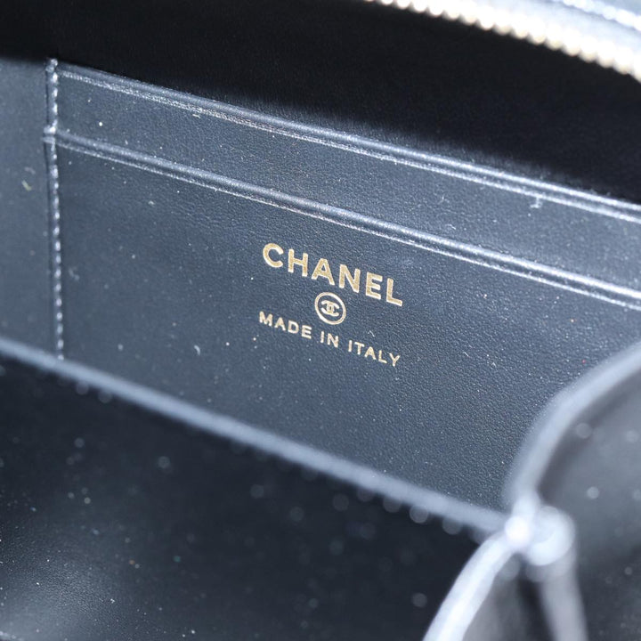 Top Quality Chanel Chain CC Figly Mini Bag Caviar Skin Black A84452 CC Auth ar11762A