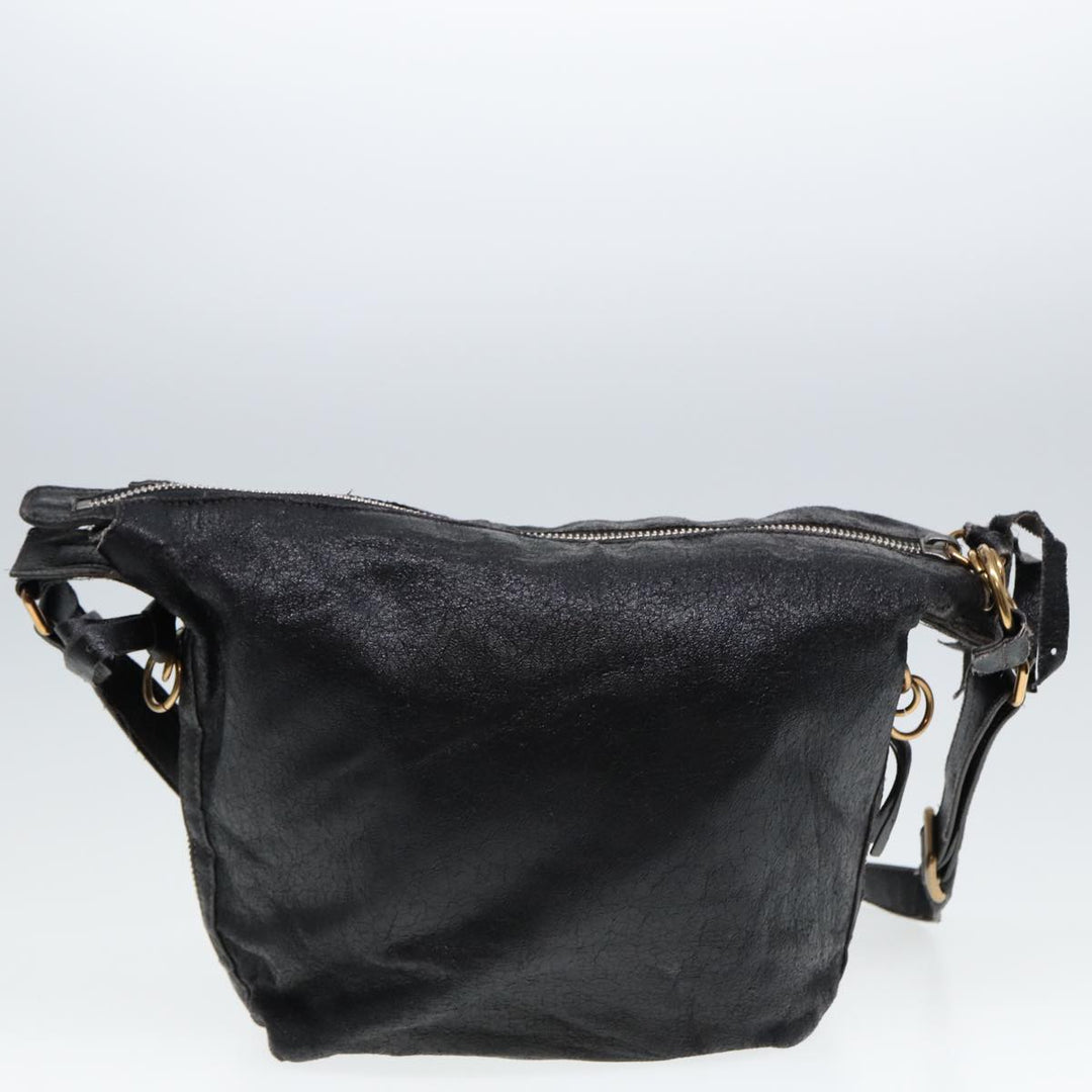 Chloe Hand Bag Leather 3Set Black Brown ar11886