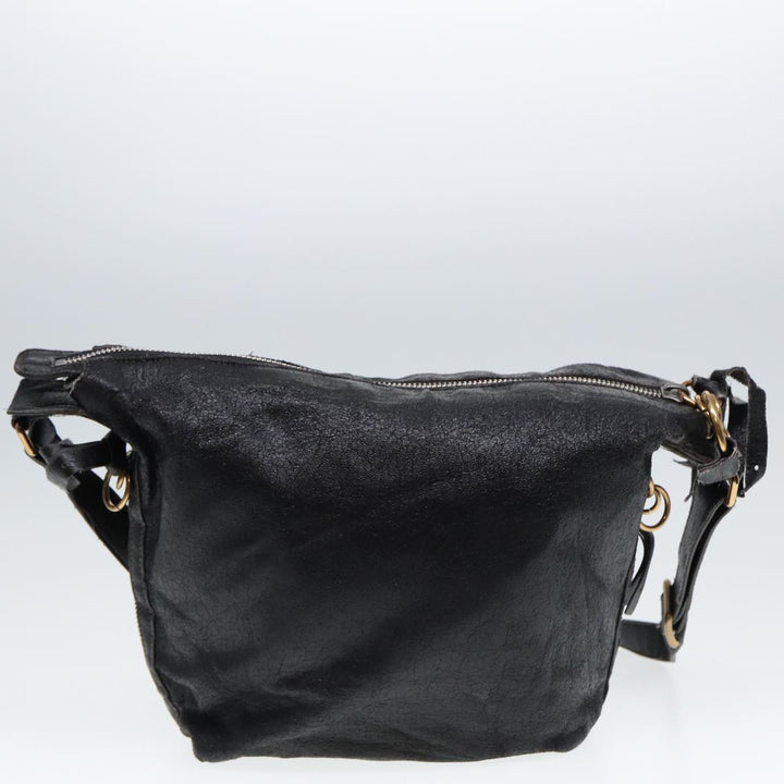 Chloe Hand Bag Leather 3Set Black Brown ar11886