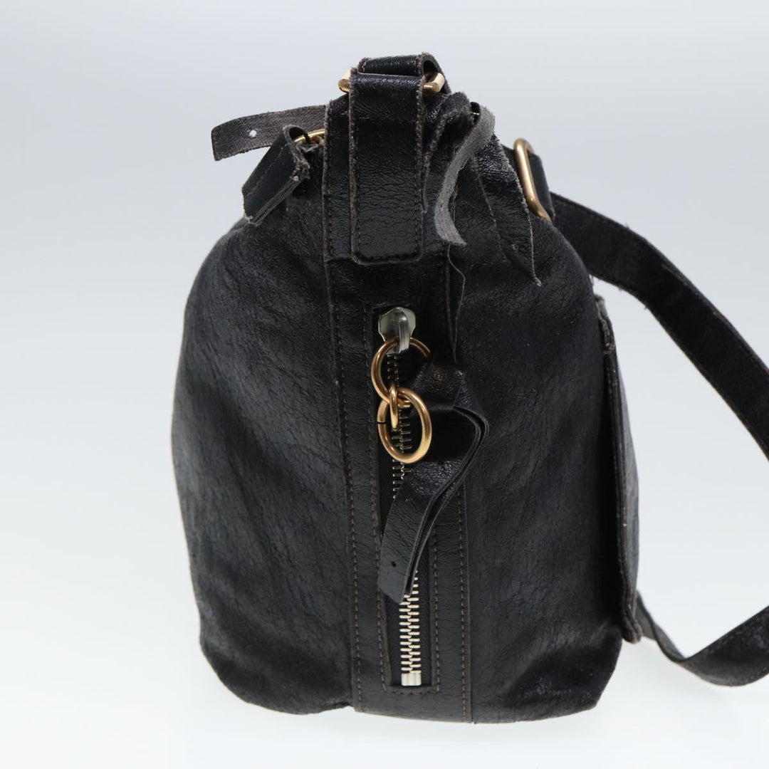 Chloe Hand Bag Leather 3Set Black Brown ar11886