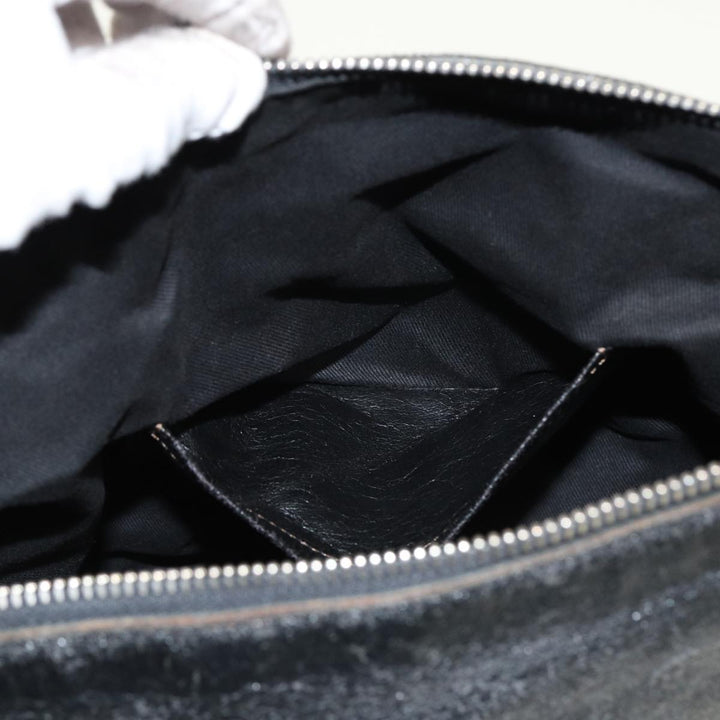 Chloe Hand Bag Leather 3Set Black Brown ar11886