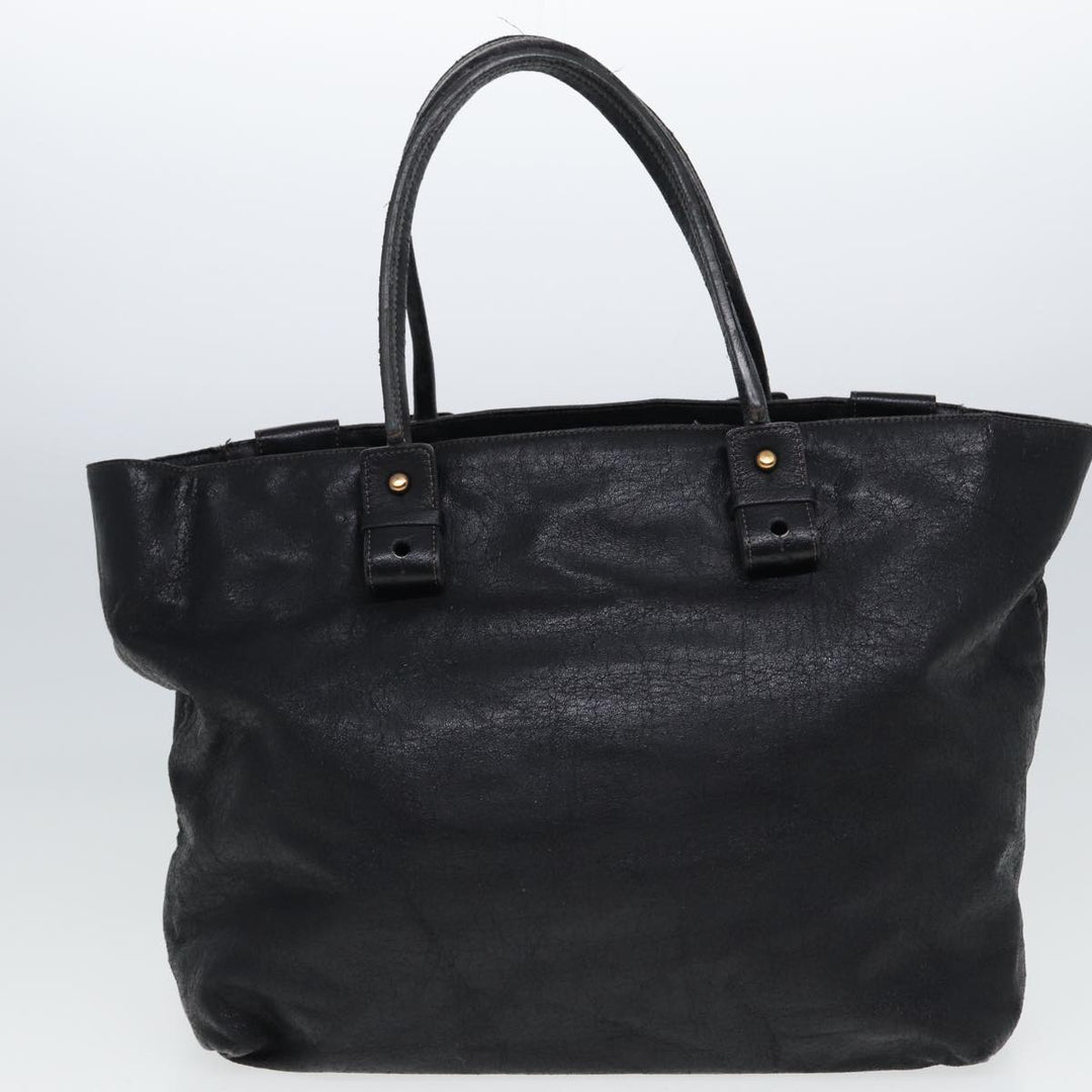 Chloe Hand Bag Leather 3Set Black Brown ar11886