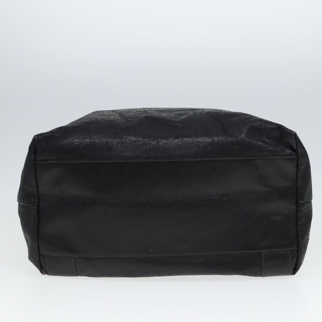 Chloe Hand Bag Leather 3Set Black Brown ar11886