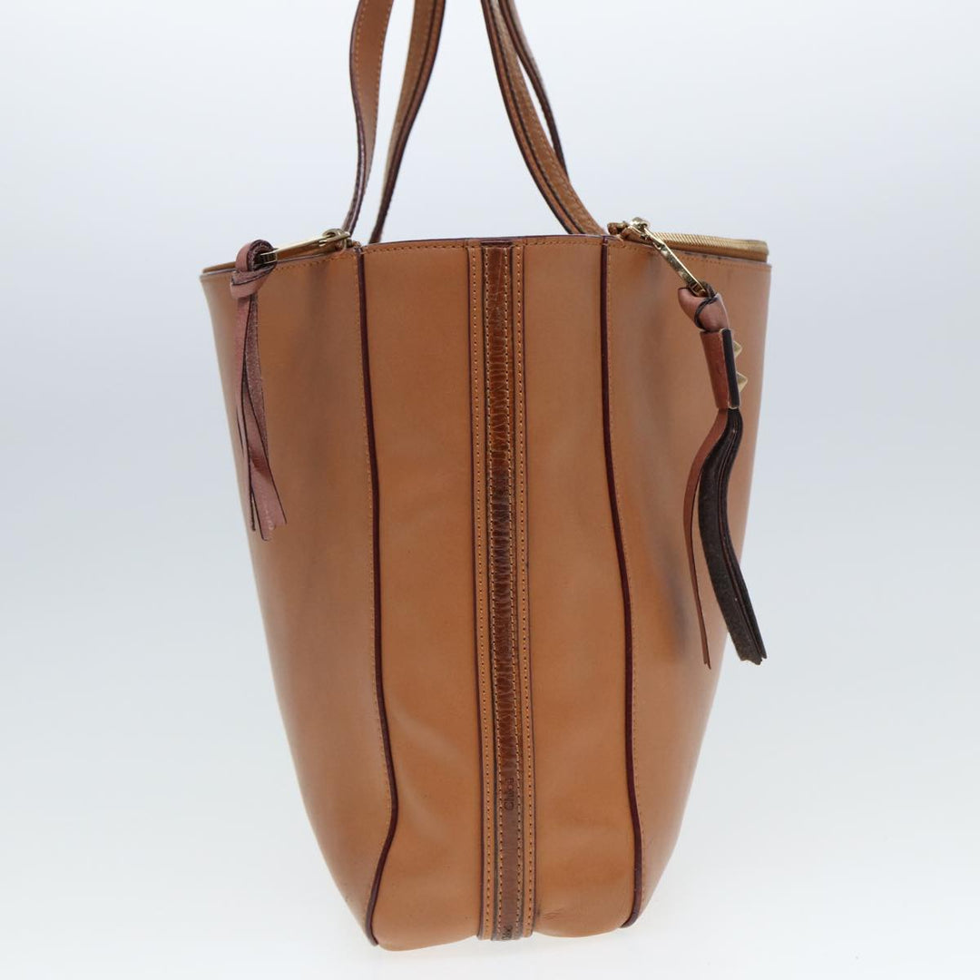 Chloe Hand Bag Leather 3Set Black Brown ar11886