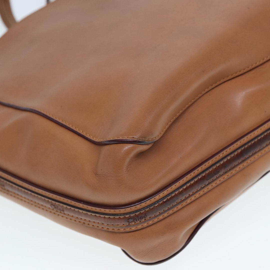 Chloe Hand Bag Leather 3Set Black Brown ar11886