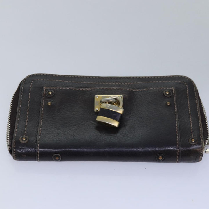 Chloe Wallet Leather 7Set Black Pink beige ar11900