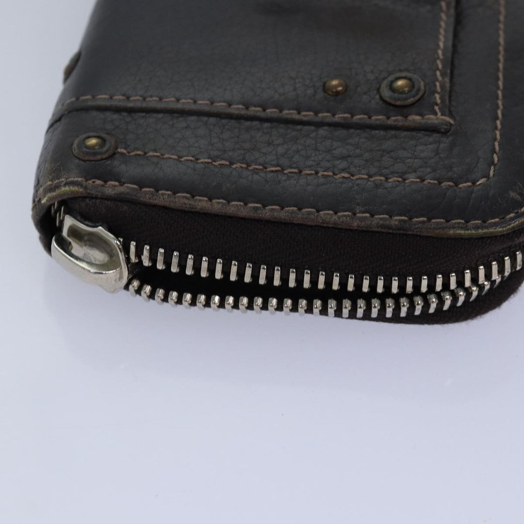 Chloe Wallet Leather 7Set Black Pink beige ar11900