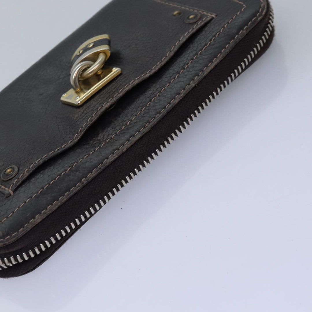 Chloe Wallet Leather 7Set Black Pink beige ar11900