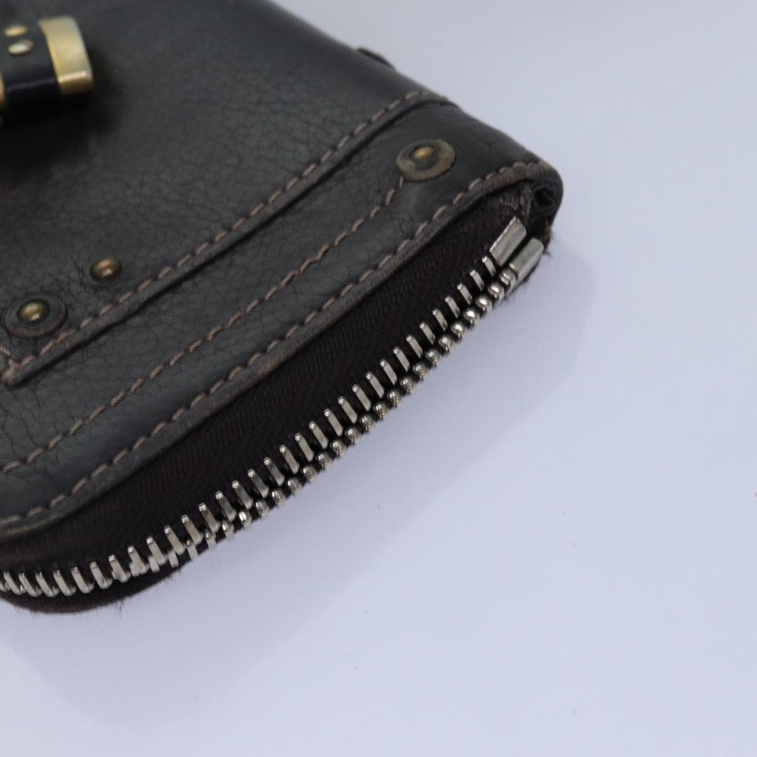 Chloe Wallet Leather 7Set Black Pink beige ar11900