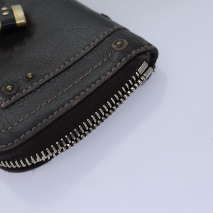 Chloe Wallet Leather 7Set Black Pink beige ar11900