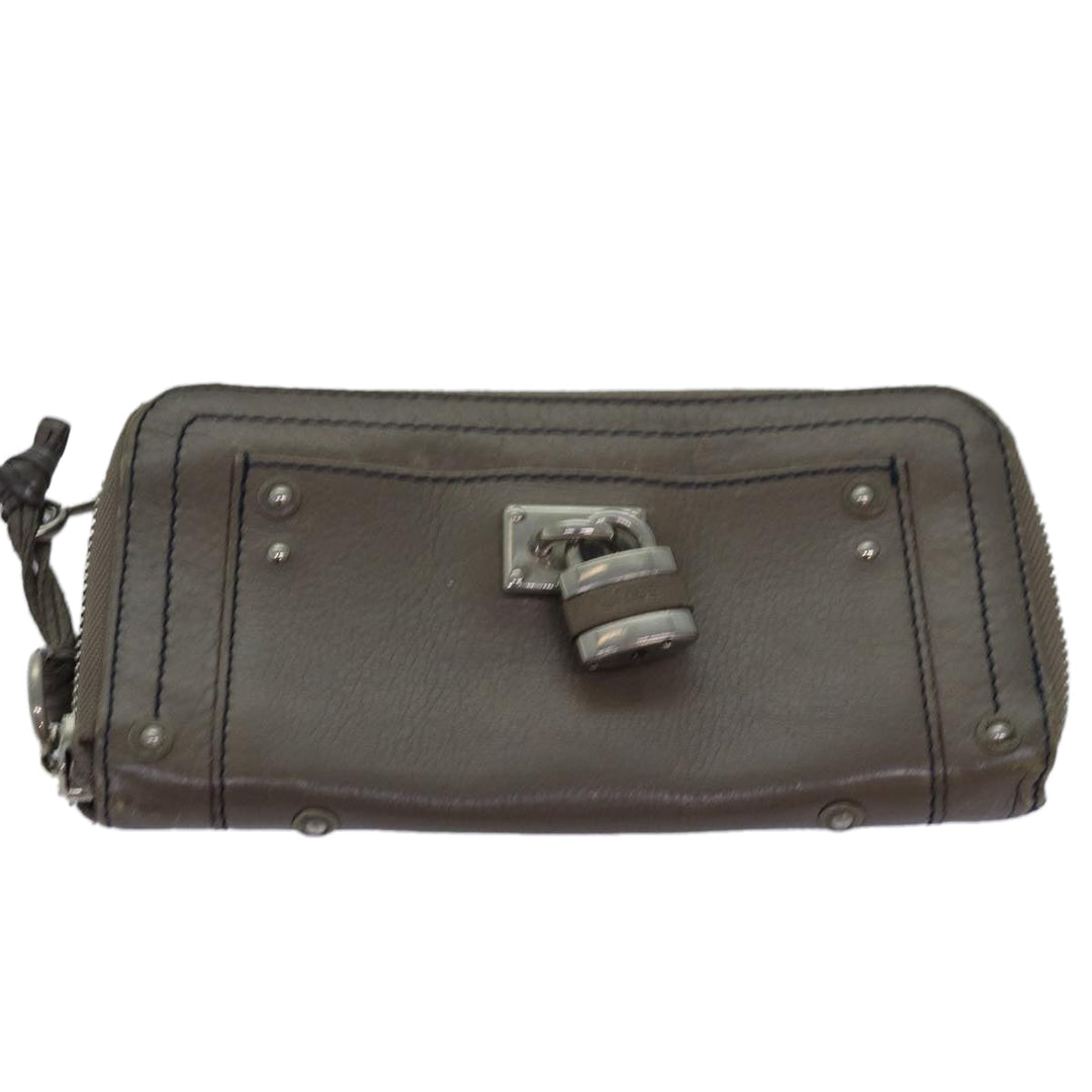 Chloe Wallet Leather 7Set Black Pink beige ar11900