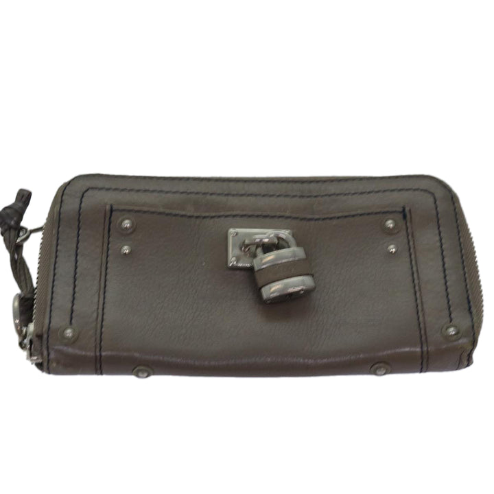 Chloe Wallet Leather 7Set Black Pink beige ar11900