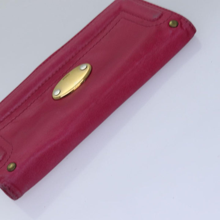 Chloe Wallet Leather 7Set Black Pink beige ar11900