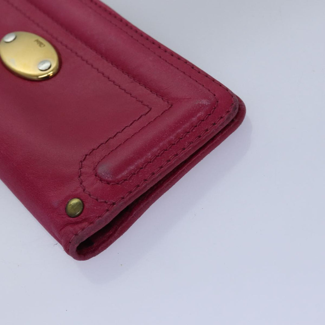 Chloe Wallet Leather 7Set Black Pink beige ar11900