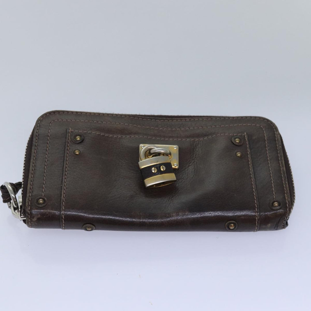 Chloe Wallet Leather 7Set Black Pink beige ar11900