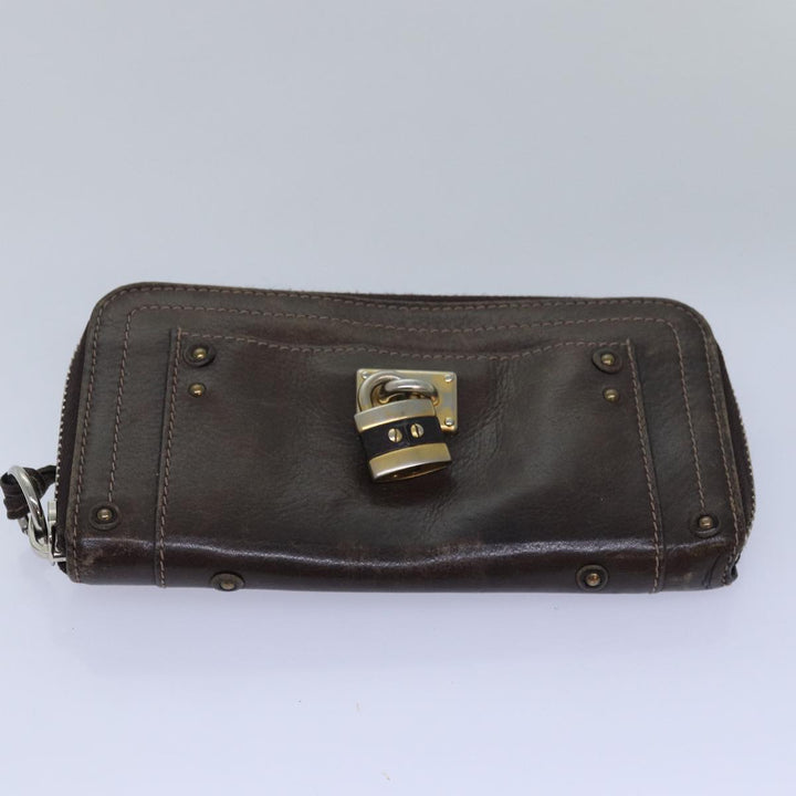 Chloe Wallet Leather 7Set Black Pink beige ar11900