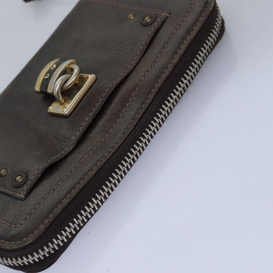 Chloe Wallet Leather 7Set Black Pink beige ar11900