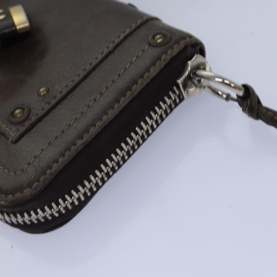 Chloe Wallet Leather 7Set Black Pink beige ar11900